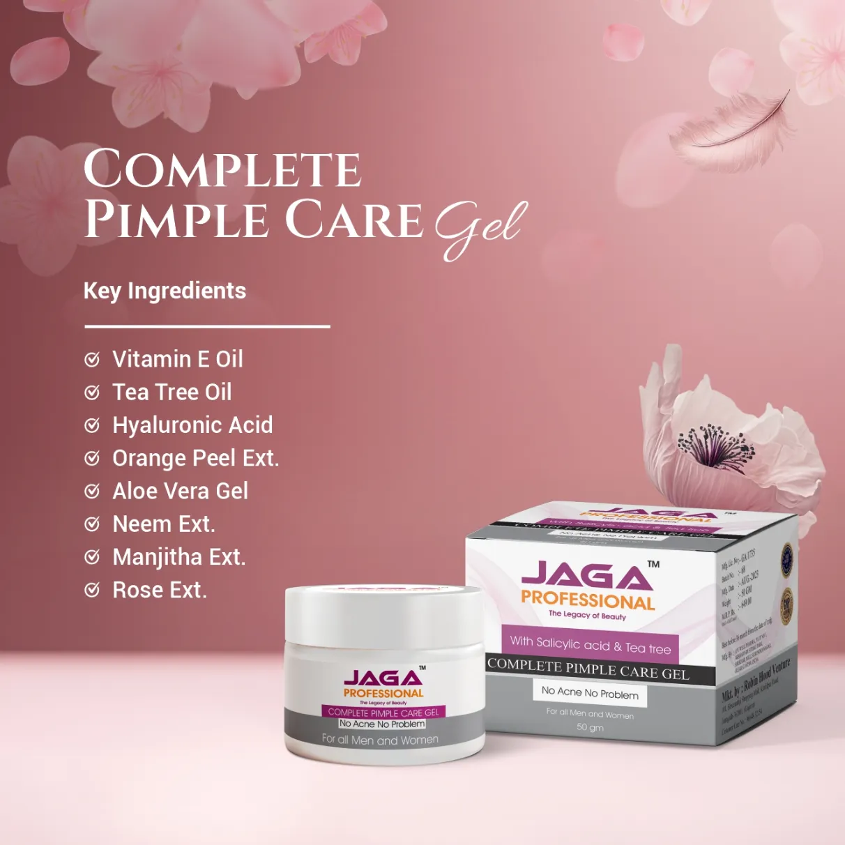 Jaga - SM - Cream - Complete Pimple Care Gel - 2