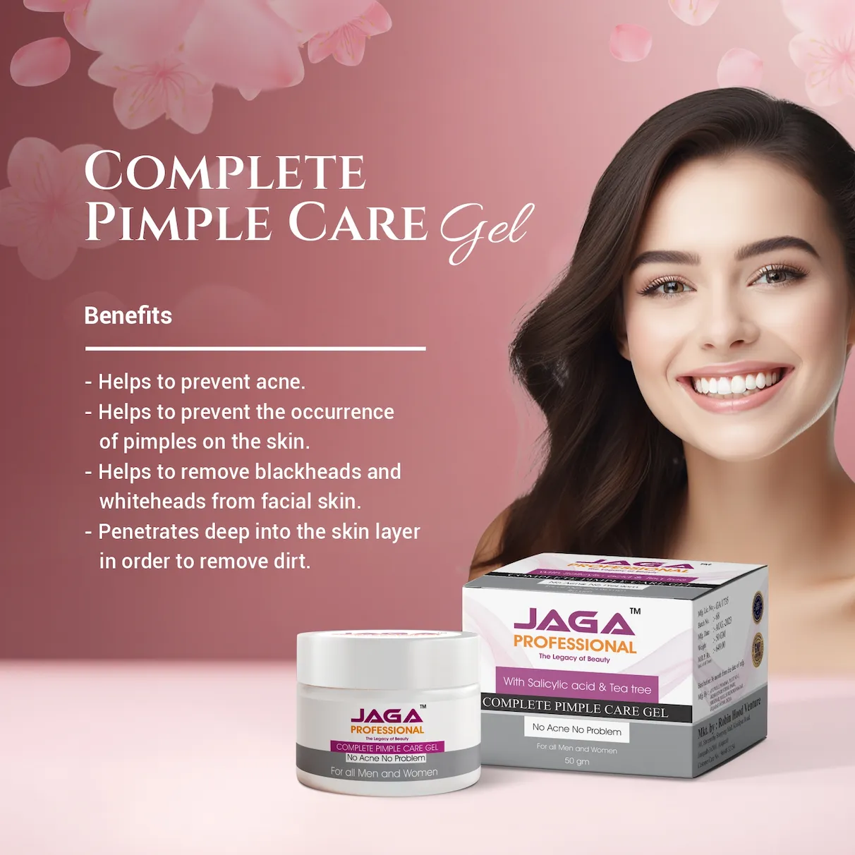Jaga - SM - Cream - Complete Pimple Care Gel - 3