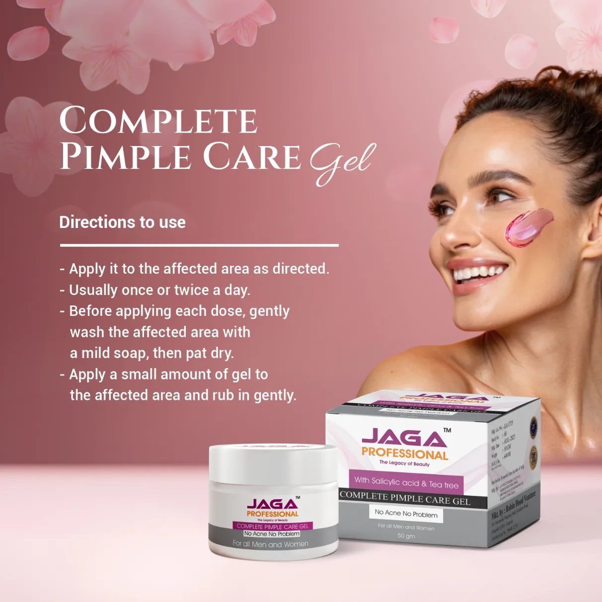 Jaga - SM - Cream - Complete Pimple Care Gel - 4