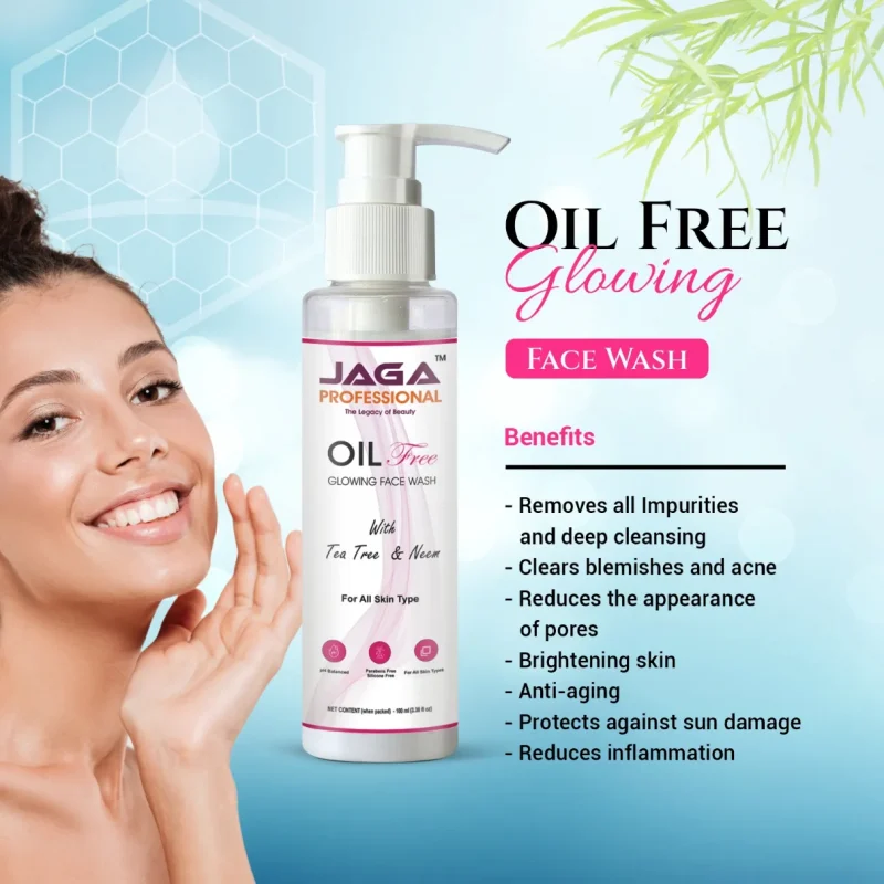 Jaga - SM - Face Wash - Oil-Free Glowing - 3