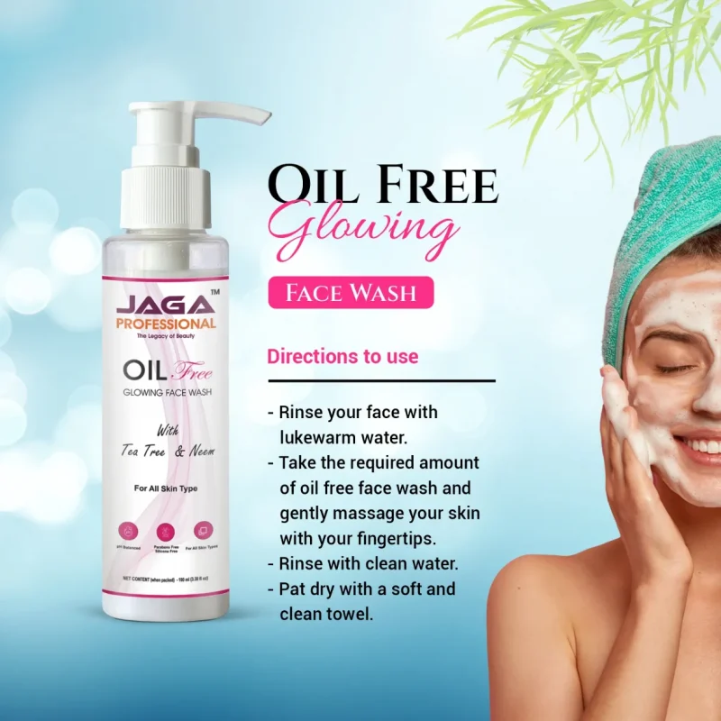 Jaga - SM - Face Wash - Oil-Free Glowing - 4