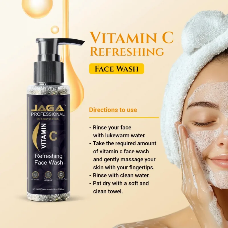 Jaga - SM - Face Wash - Vitamin C Refreshing - 4