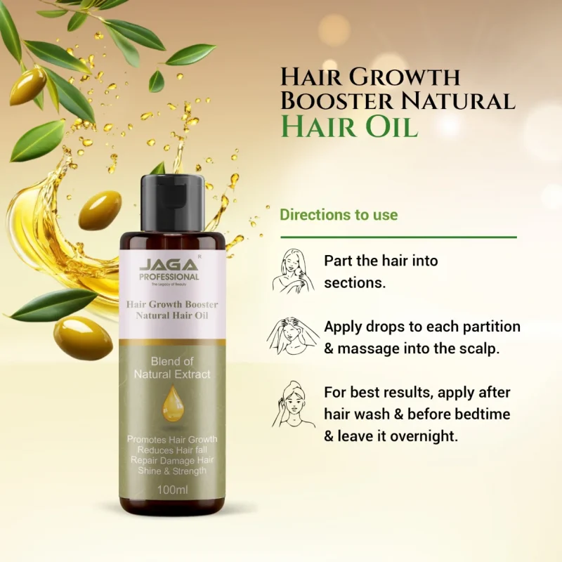 Jaga - SM - Hair Oil - Hair Growth Booster Natural Hair Oil - 4