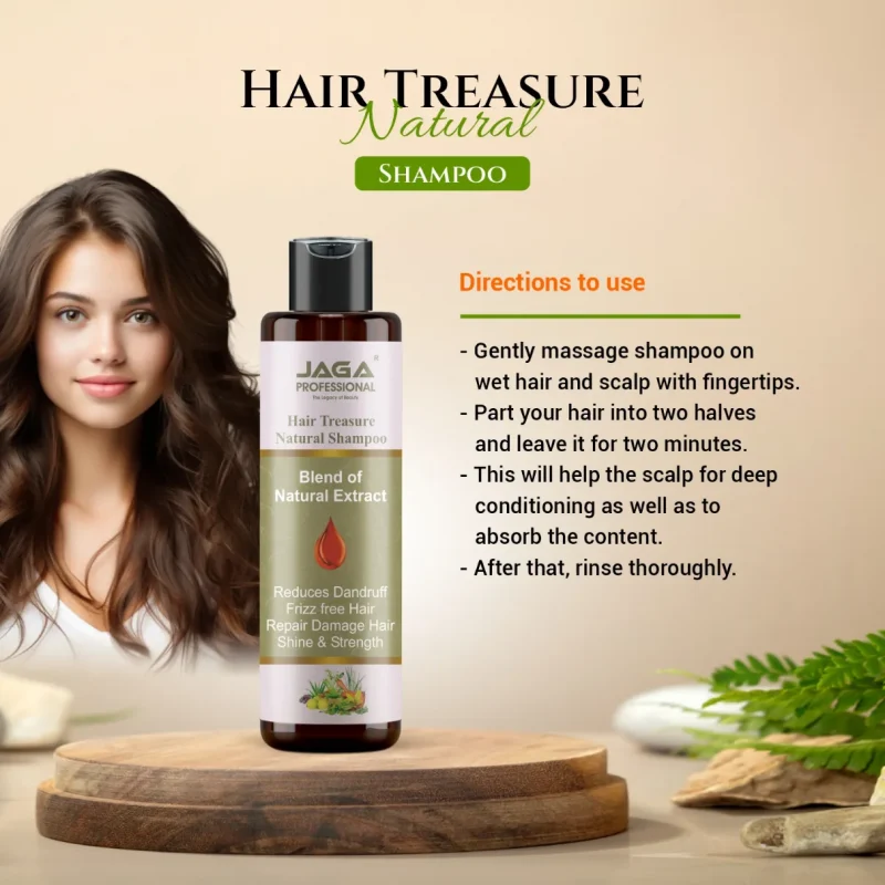 Jaga - SM - Shampoo - Hair Treasure Natural Shampoo - 4